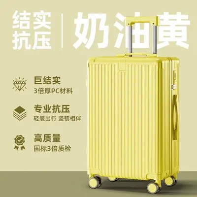 20-Inch Women's Thickened Carry-On Suitcase, Zipper, Durable - 7