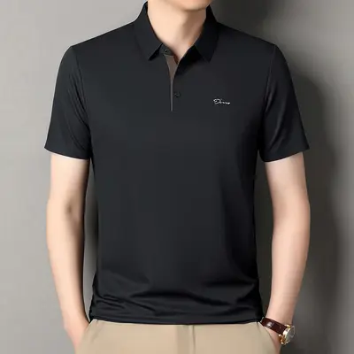 Herren Atmungsaktives Kurzarm-Poloshirt - 9