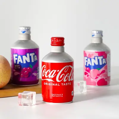 Japan-Imported Coca-Cola Mini Bullet Cola, Carbonated Drink 300ml Aluminum Can