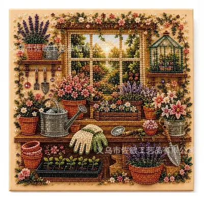 El Yapımı DIY Elmas ve İnci Tablo Seti, Yeni Ürün - 10