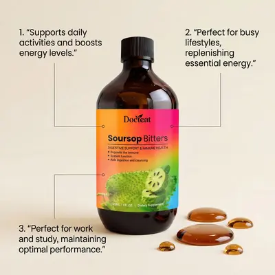 DOCTEAT 刺果番荔枝营养补充剂 温和成分呵护身体营养活力补充剂