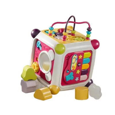 Six-Sided Cube Baby Toy 6+ Months Cause-and-Effect Educational Learning Toy