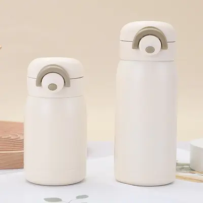 304 Stainless Steel Insulated Cup with Pop-Up Lid, Portable Mini Gift Cup - 7