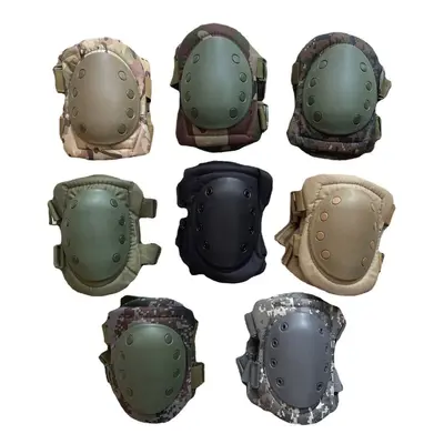 Tactical Knee and Elbow Pad Set, 4-Piece, for Climbing and Cycling - 11
