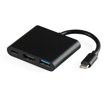 Cep telefonları, tabletler ve elde taşınır oyun konsolları için üçü bir arada bağlantı istasyonu, USB-C video dönüştürücü, 3'ü 1 arada genişletme. - 10