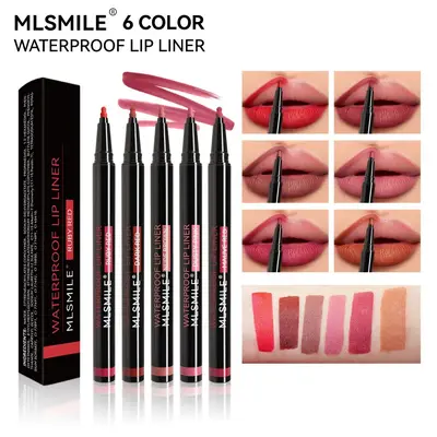 Wasserfester matter flüssiger Lippenstift, langanhaltend, nicht abfärbend
