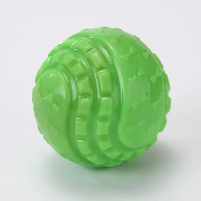 Squeaky Elastic Dog Ball, Chew-Resistant Toy for Small and Medium Dogs - 10