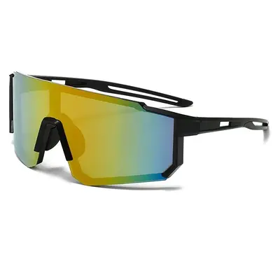 Large-Frame Polarized Cycling Glasses, Windproof, UV Protection, for Running - 5