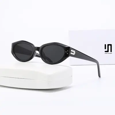 New Korean Style GM Retro Cat Eye Sunglasses for Women, Premium Sun Protection, Men's Anti-UV Polarized Sunglasses