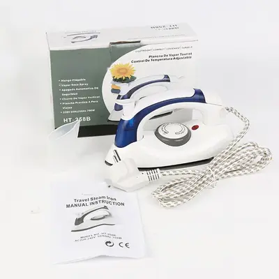 跨境蒸汽挂烫机折叠熨斗特氟龙迷你电熨斗便携式手持拼豆机熨烫机 - 4