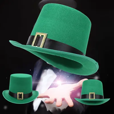 Irish Festival Party Hat, Stylish Casual Magician Hat