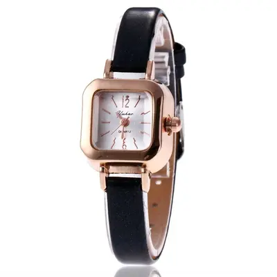 Women's Quartz Watch Leather Strap - 6