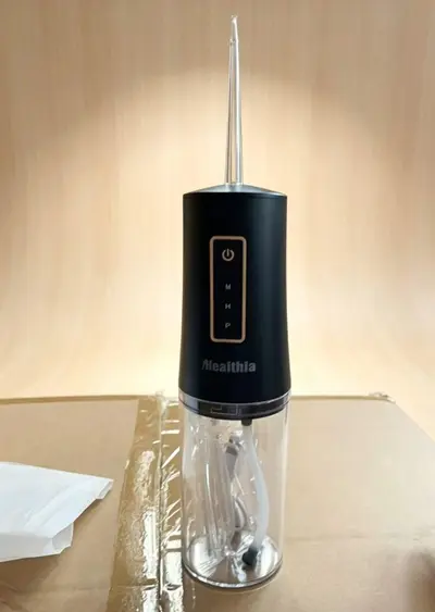 Taşınabilir elektrikli diş temizleme cihazı, su jeti, diş taşı giderici, uzun pil ömürlü - 11