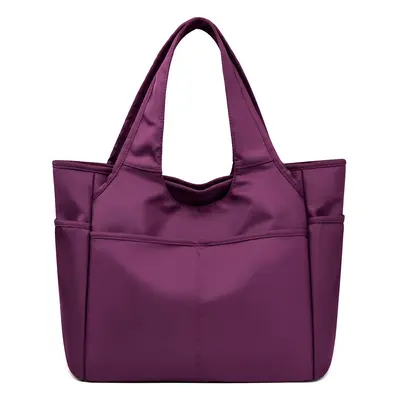 Large-Capacity Oxford Cloth Women's Shoulder Bag with Multiple Pockets - 2