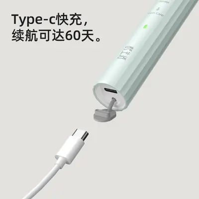 Sonic electric toothbrush for adults, rechargeable soft bristles