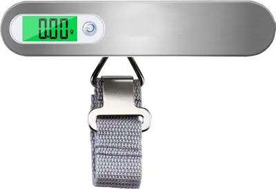 Foreign trade portable luggage scale, grocery shopping scale, hook scale, accurate fishing scale, 50kg express shipping scale - 10