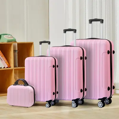 ABS+PC Luggage Set with Spinner Wheels and Combination Lock - 9