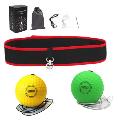 Neuer Nylongürtel, Box-Reaktionsball, am Kopf montierter Sanda-Kampftrainingsgerät, am Kopf montierter Box-Speedball