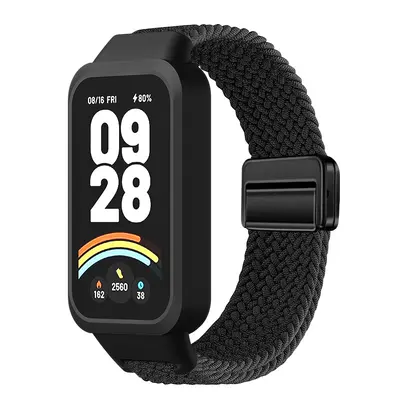 Magnetic Woven Replacement Strap for Xiaomi Mi Band 9 Active
