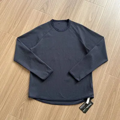Raglan Sleeve Waffle Texture Quick-Dry Long Sleeve Base Layer T-Shirt - 9