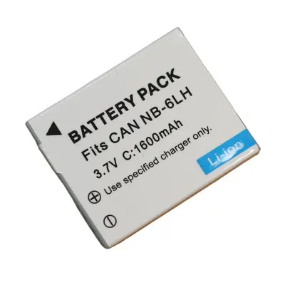 NB-6L Battery for Canon IXUS 105, 210, 95, 85, 300, 200, 310, 330 and NB-6LH - 5