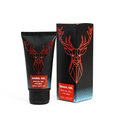 Men's Maral Gel, Large Deer Special Gel, Moisturizing