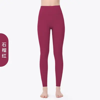 Yoga pantolon, kadın, elastik karın kontrolü, naylon - 8