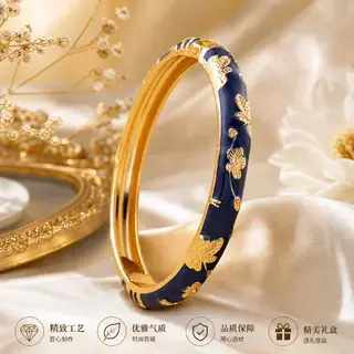 Cloisonné-Armband, handgefertig, ethnischer Stil - 11