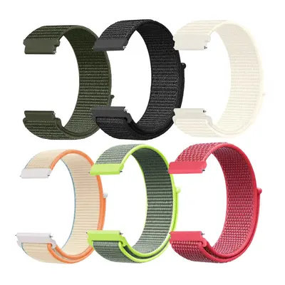 Nylon Hook-and-Loop Fashion Sport Watch Strap for Samsung, Huawei, Garmin, 18MM, 20MM, 22MM Styles