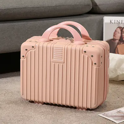 Factory Direct Sales 14 inch Small Suitcase, Luggage, Wedding Gift Box, Tool Bag, Lightweight Carry-on Trolley, Cosmetic Case - 7
