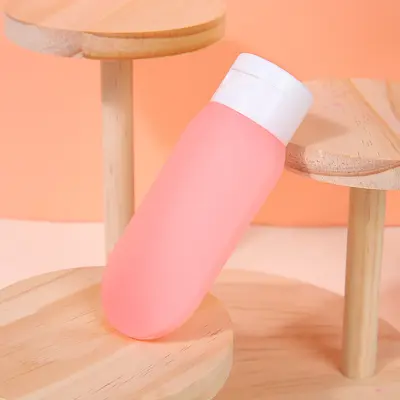Travel Bottle Set with Silicone Empty Bottles and Bags for Cosmetics - 12