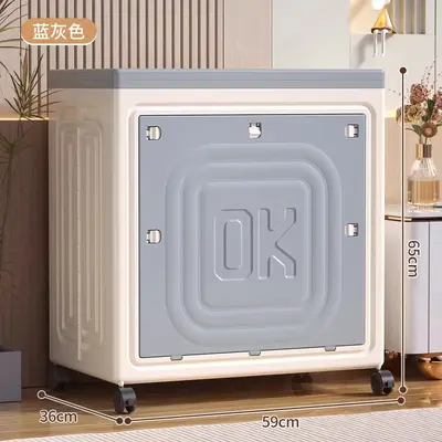 Foldable Storage Box with Flip Lid, Large Capacity for Clothes and Quilts - 9