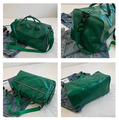 Travel bag, PU material, large capacity, multipurpose