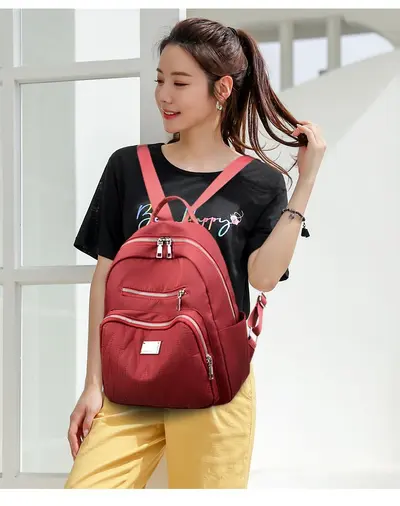 Japanese-Korean Style Casual Women's Backpack - 6