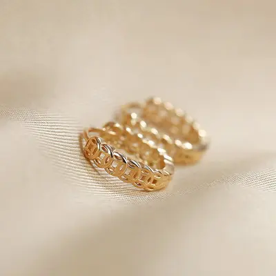 S999 Sterling Silver Lucky Coin Earrings Women - 8