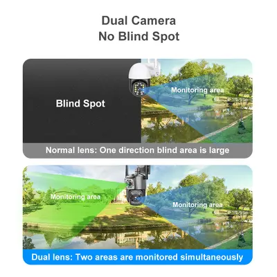V380pro WiFi dome camera HD waterproof home surveillance