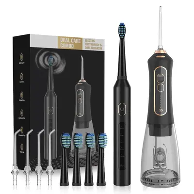 F6 portable oral irrigator with 5 nozzles
