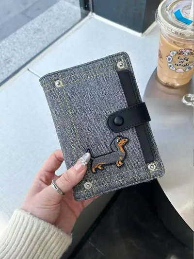 Puppy-design passport and document wallet for travel - 10