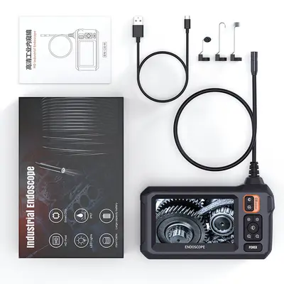 Endoscope camera HD screen handheld pipe inspection