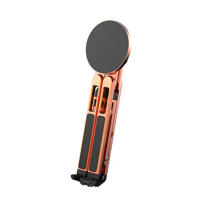 Aluminum Alloy Magnetic Phone Stand, Adjustable Rotating Tablet and Laptop Holder - 7
