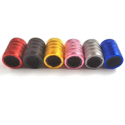 Bunte US-Ventilkappen aus Aluminium, staubdicht - 11