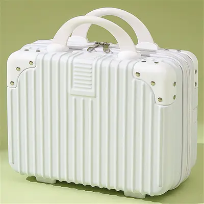 Neujahrsgeschenkbox Rot Handkofferchen 14 Zoll Kosmetikkoffer Mini-Reisekoffer Reiseandenken Kleiner Zahlenkombinations-Koffer - 11