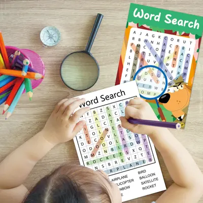 Children's Educational Activity Book Set, Ages 4-6 - 3