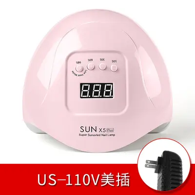 Sınır ötesi SUNX5plus tırnak lambası 120W çabuk kuruyan tırnak fototerapi makinesi tırnak pişirme lambası UV tırnak fototerapi lambası - 8