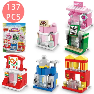 6'sı 1 arada eğitici DIY yapı taşı oyuncağı, 159 parça - 8