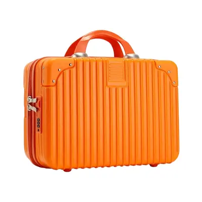 Portable Mini Suitcase with Combination Lock, Cosmetic Bag, Carry-On Size - 12