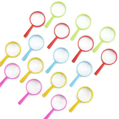 25mm Mini Handheld Magnifier, High-Magnification Lens for Children