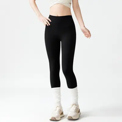 Yüksek Bel Çıplak Hissi Kadın Yoga Pilates Tayt Karın Sıkılaştırıcı Dar Kalıp - 8