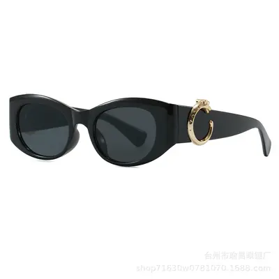 Small Frame Retro Sunglasses - 6