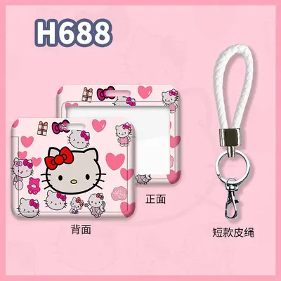 Cartoon-Lanyard-Kartenhalter horizontal, verlustsicher für Schulausweise - 12